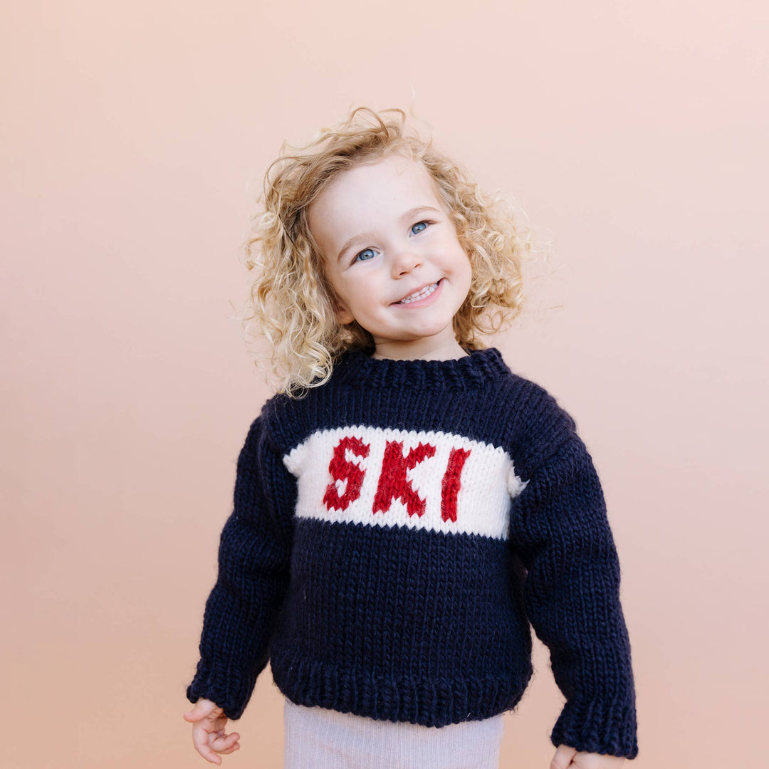 The Blueberry Hill Ski Sweater - Navy