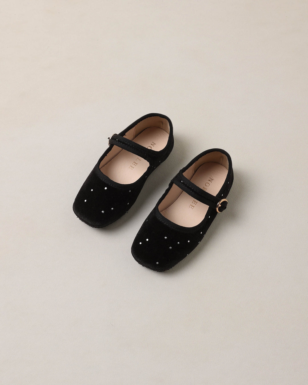 Noralee Strap Ballet Flats - Black