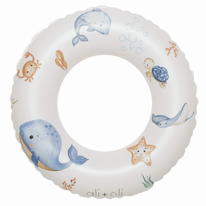 Ali+Oli Junior Swim Ring Pool Float - Undersea