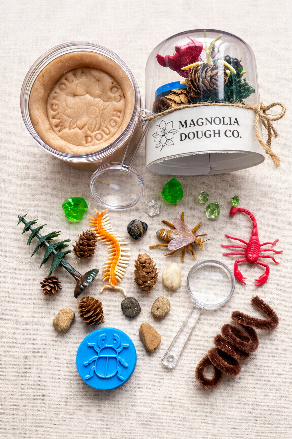 Magnolia Dough Co. Sensory Play Jar - Bug