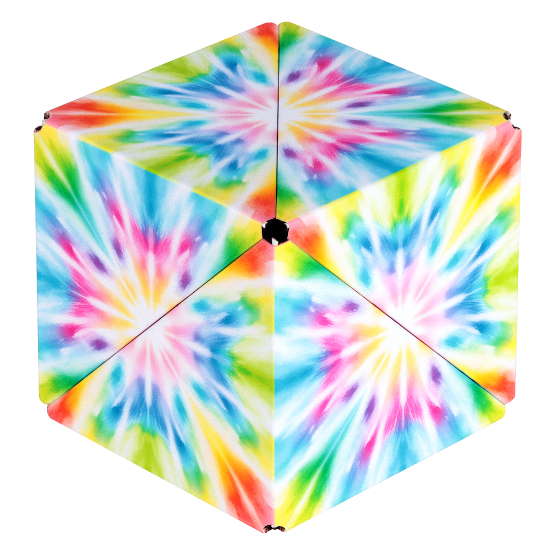 Shashibo Tie Dye Twist Magnetic Puzzle Cube