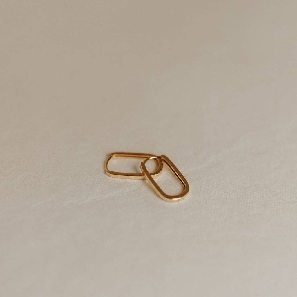 Mauve Jewelry Co. Avery Gold Hoops