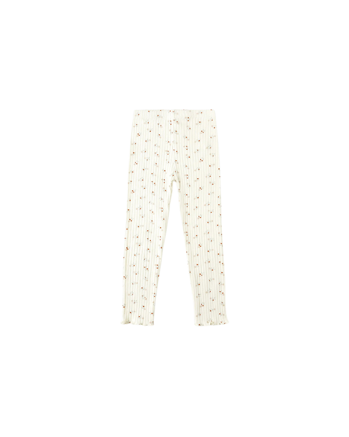 Rylee + Cru Legging - Natural Ditsy