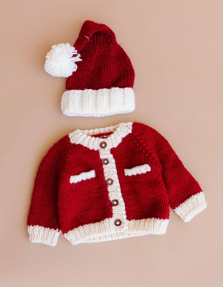 The Blueberry Hill Nicholas Santa Hat