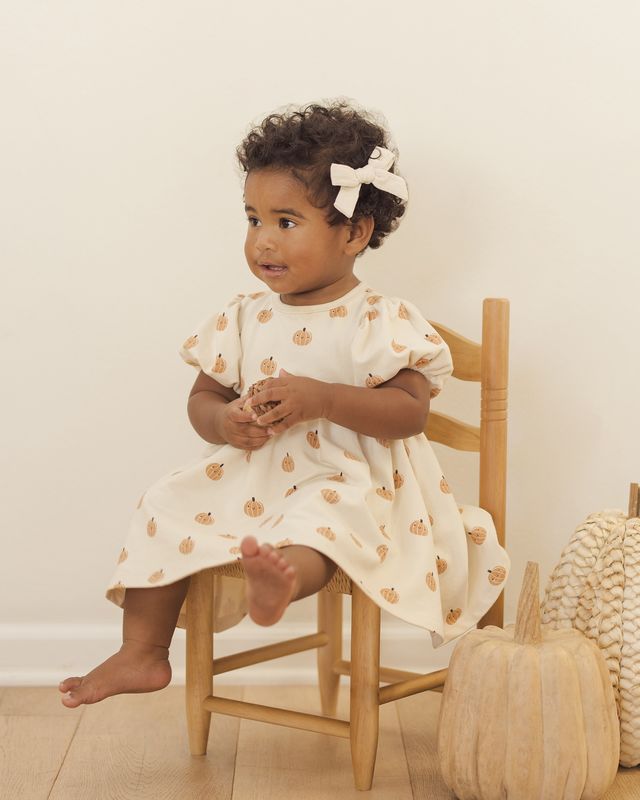 Quincy Mae Darla Dress - Smiley Pumpkins