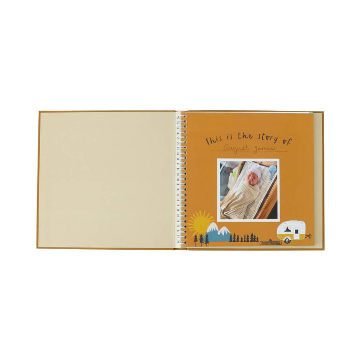 Lucy Darling Little Camper Baby Memory Book