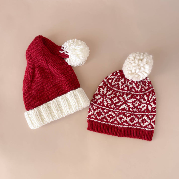 The Blueberry Hill Nicholas Santa Hat