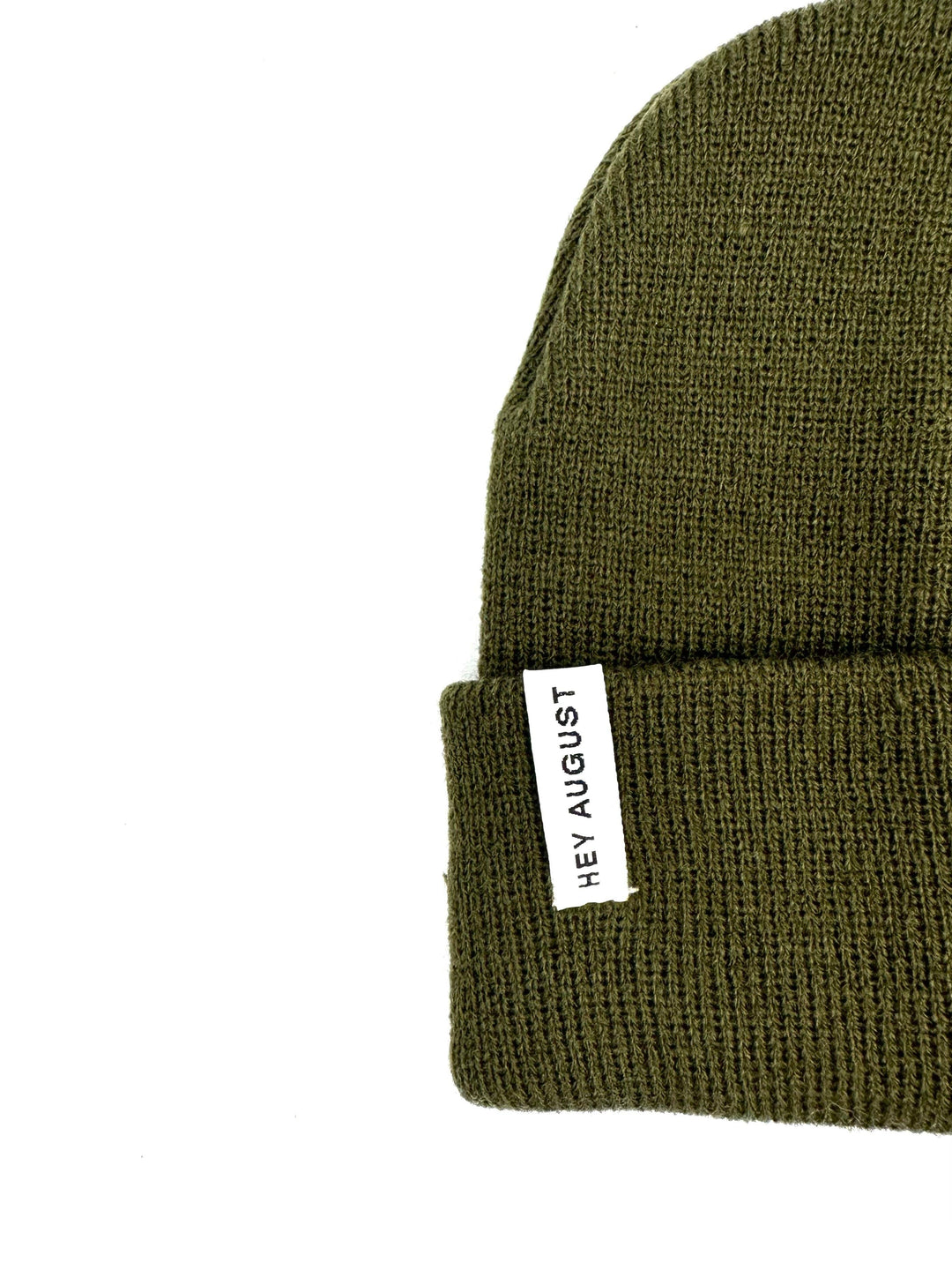 Hey August Knit Cuff Beanie - Pine 