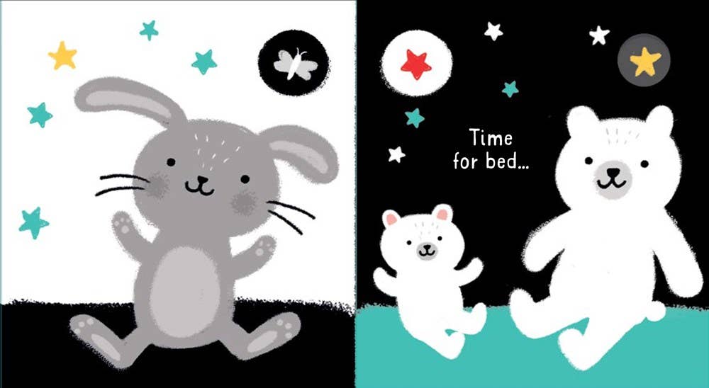 Usborne Baby's Black And White Books: Bedtime