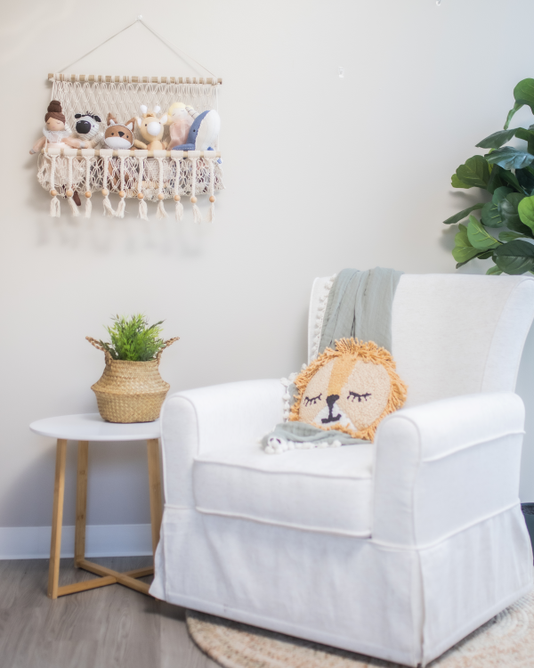 Crane Baby Willow Wall Storage Bin