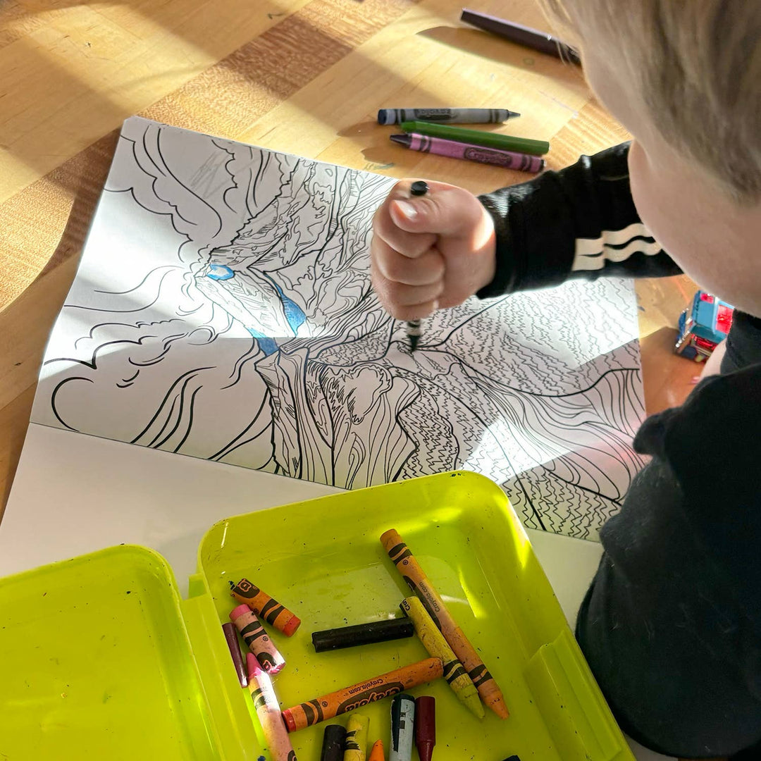 Michele Michael Art The Bend Coloring Book