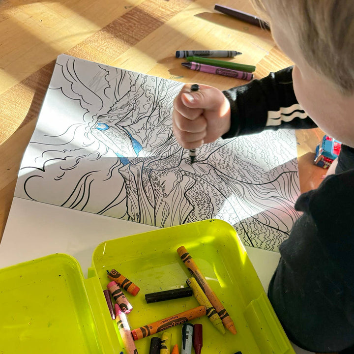 Michele Michael Art The Bend Coloring Book