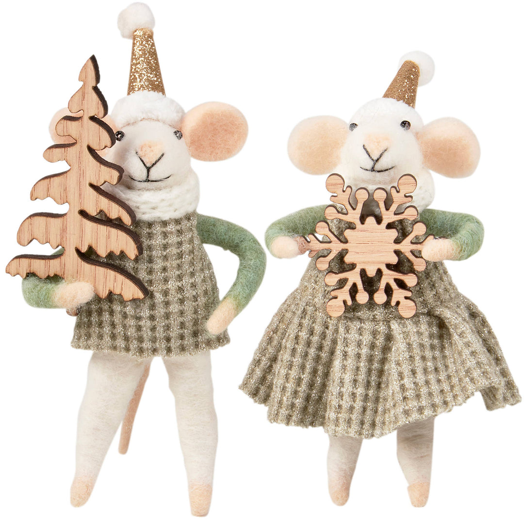 Primitives By Kathy Winter Mice Critter