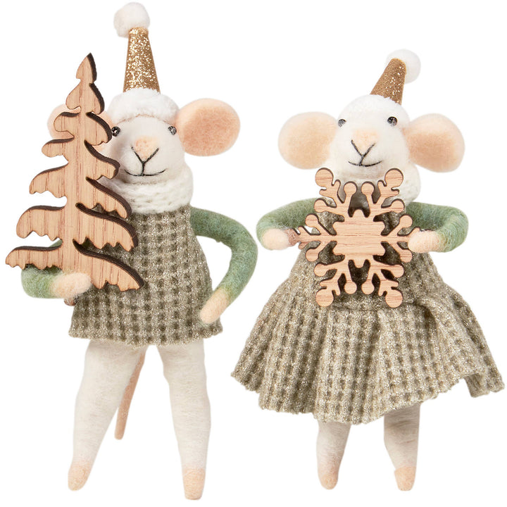 Primitives By Kathy Winter Mice Critter