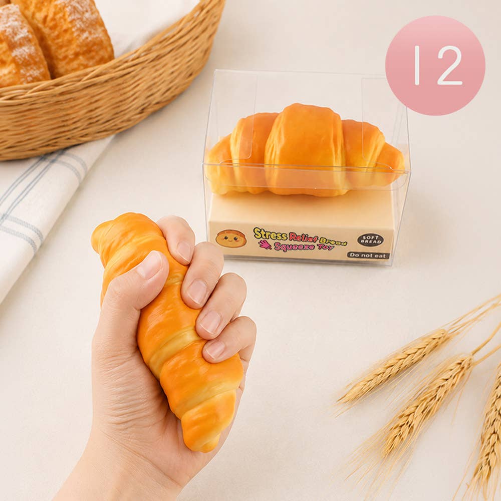Croissant Loaf Squeeze Squishy