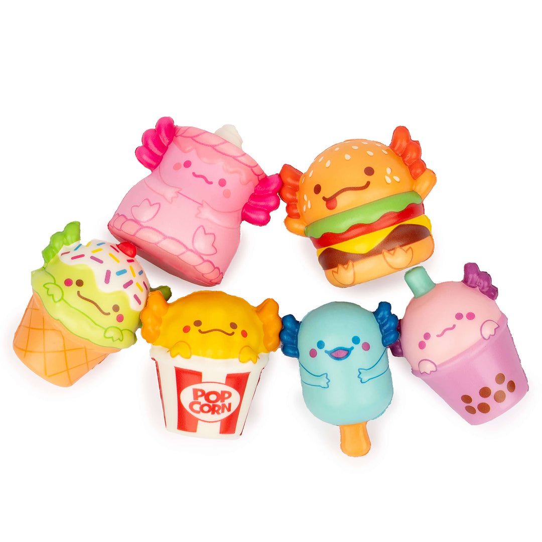 Kawaii Slime Snaxolotl Mini Squishies