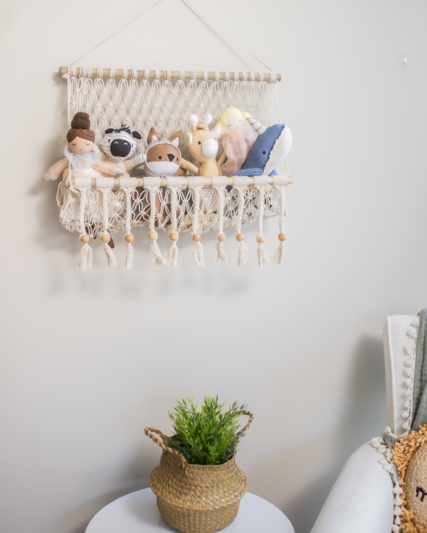 Crane Baby Willow Wall Storage Bin