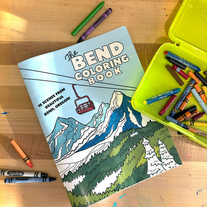 Michele Michael Art The Bend Coloring Book