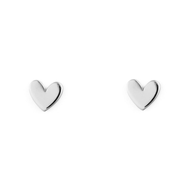 Bronwen Heart Post Earrings