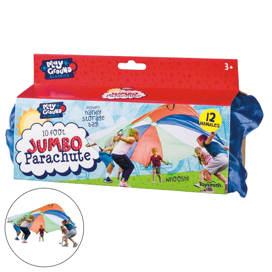 Toysmith Playground Classics 10' Jumbo Parachute