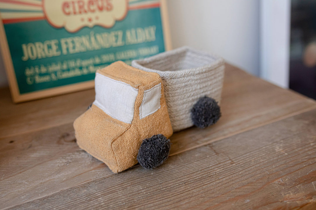 Lorena Canals Set Of Mini Baskets - Truck