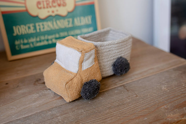 Lorena Canals Set Of Mini Baskets - Truck