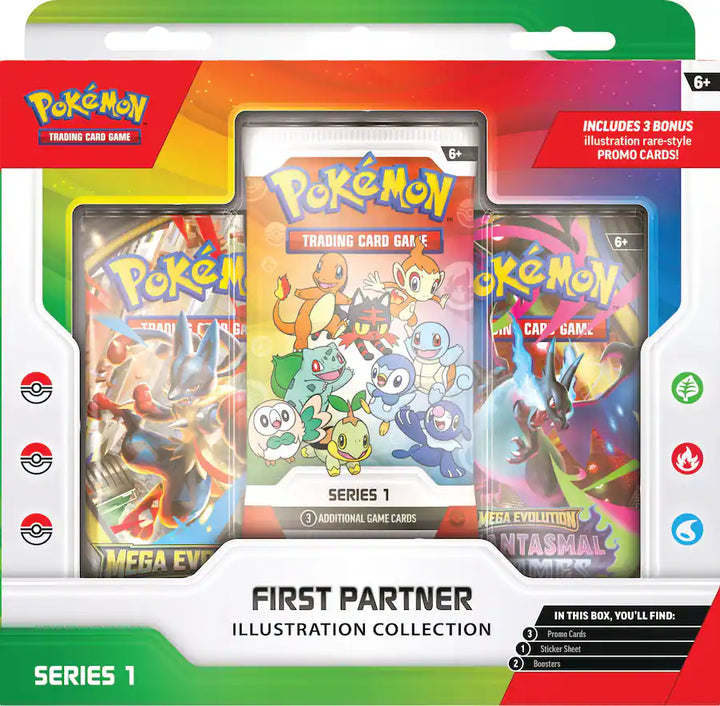 Pokémon - Trading Card Game: First Partner Illustration Collection - Series 1
