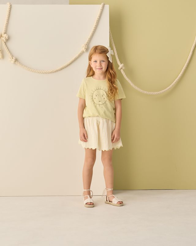 Rylee + Cru Basic Tee - Sun