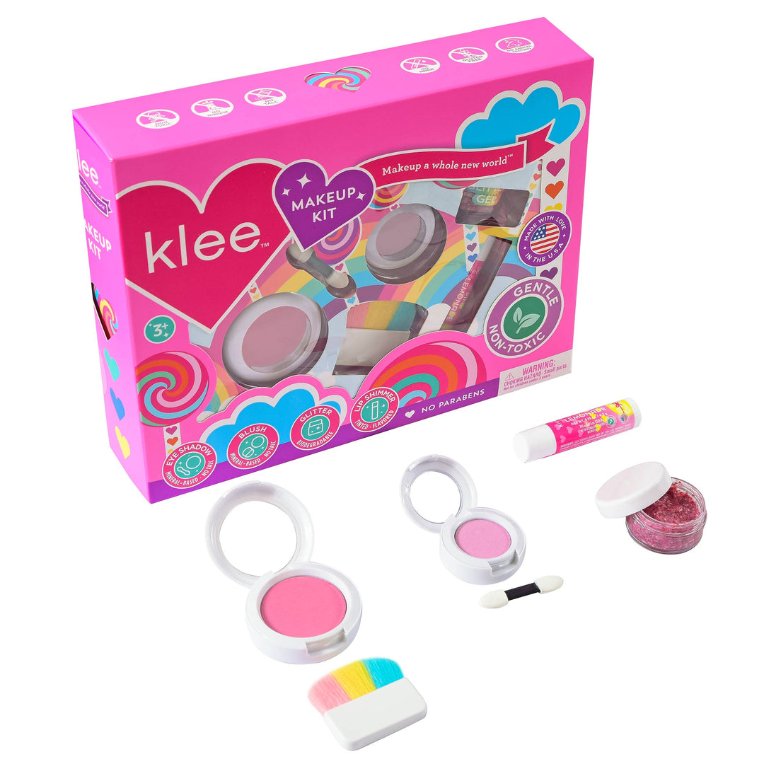 Klee Kids Breezy Does It - Pinwheel Love Mineral Makeup Kit