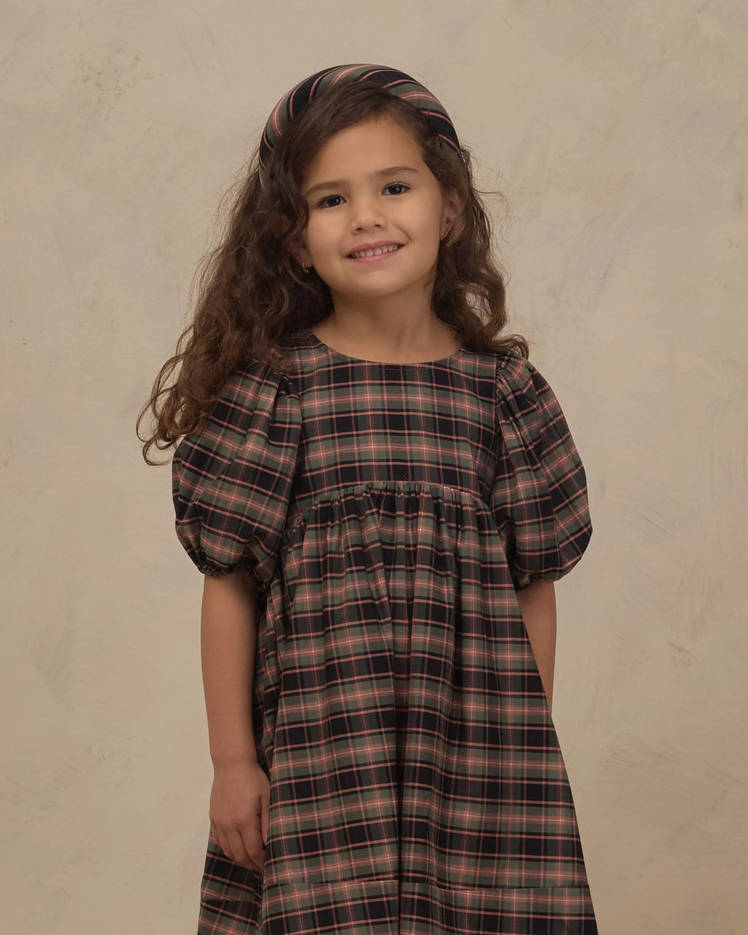 Noralee Padded Headband - Tartan