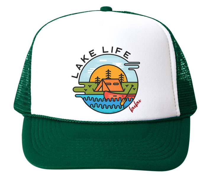 Bubu Lake Life Trucker Hat