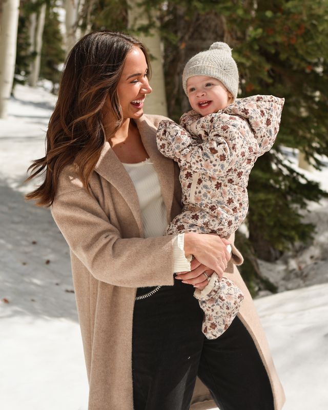 Rylee + Cru Puffer Snowsuit - Posy