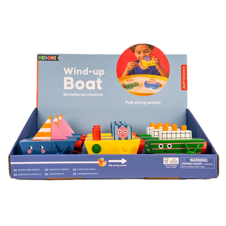 Kikkerland Wind Up Boat