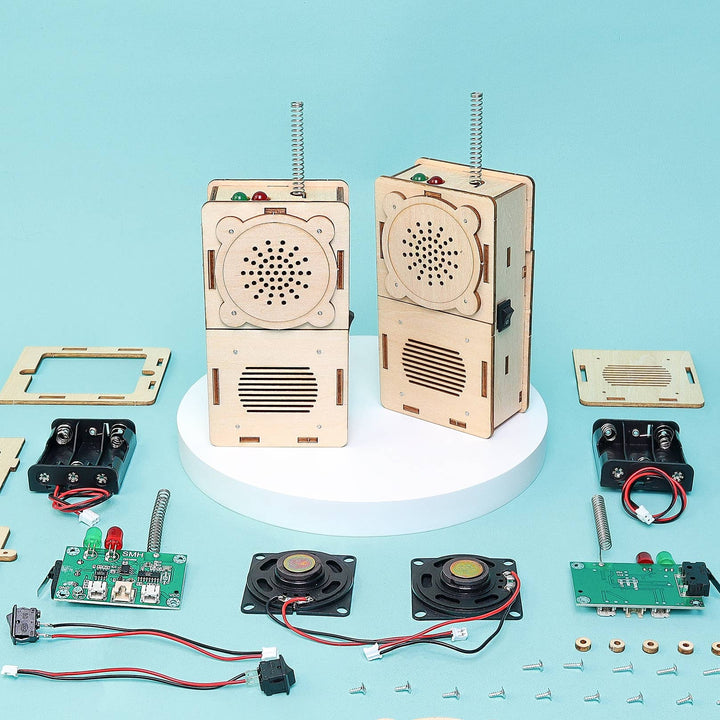 Kitsville Build and Learn Walkie-Talkie STEM Kit