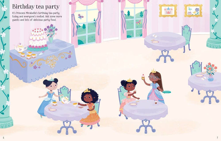 First Sticker Book Princesses : Usborne