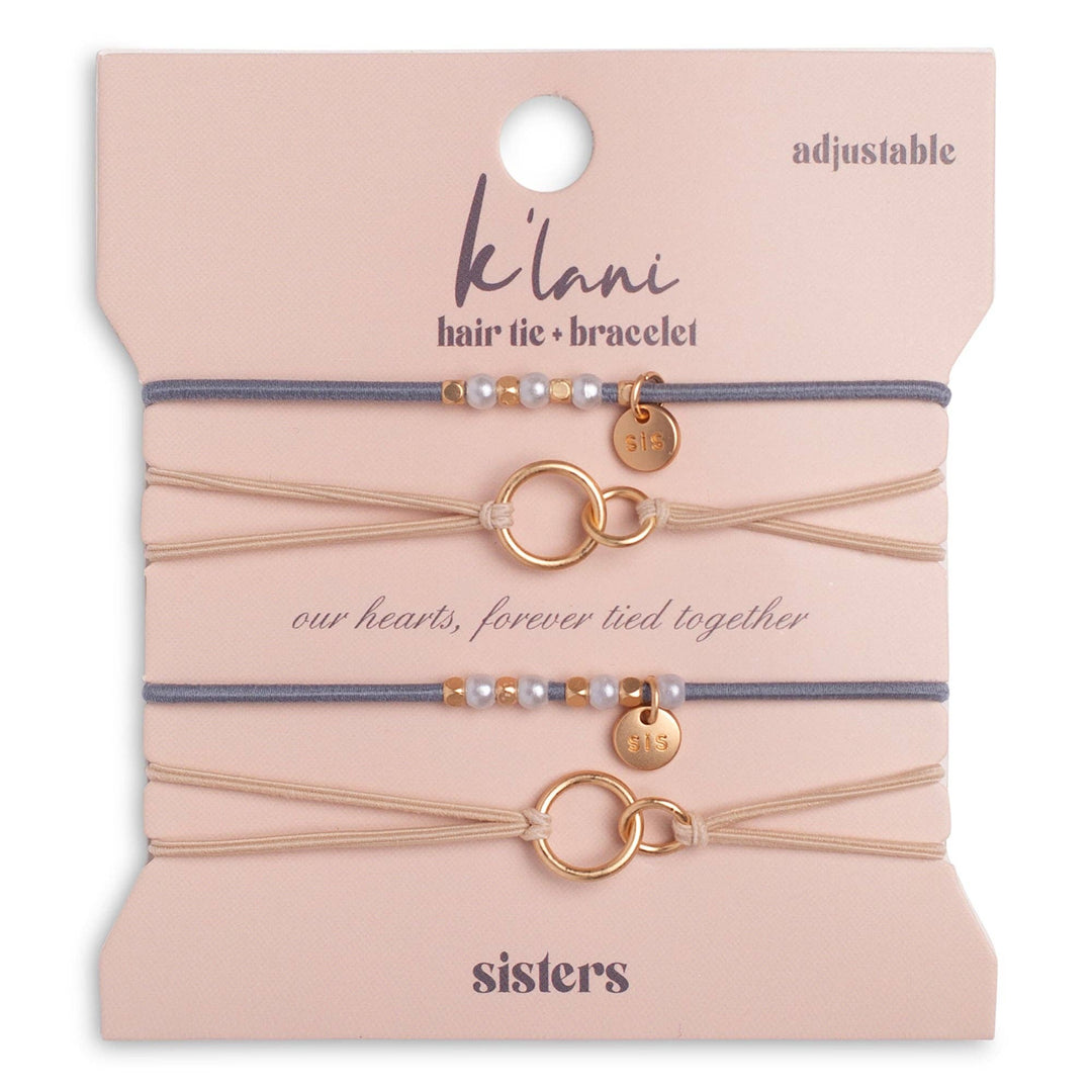 K'lani "Sisters" Sharable Hair Tie Bracelets