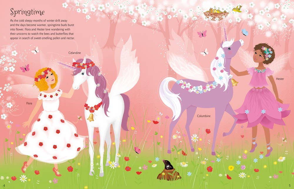 Usborne Sticker Dolly Dressing Unicorns