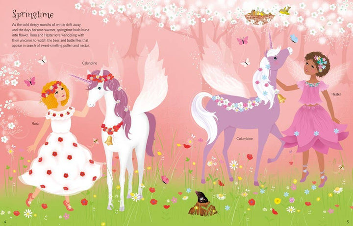Usborne Sticker Dolly Dressing Unicorns