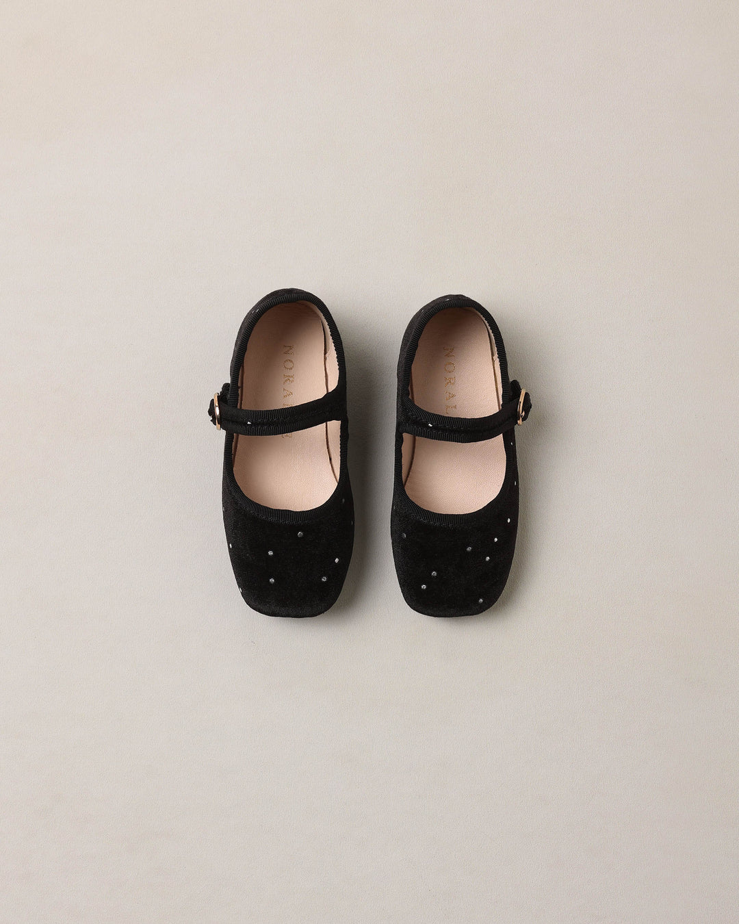 Noralee Strap Ballet Flats - Black