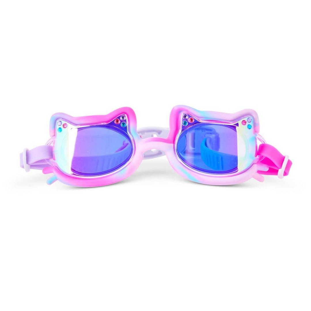 Bling2o Tie-Dye Tabby Flexible Cat Frame Kids' Swim Goggles