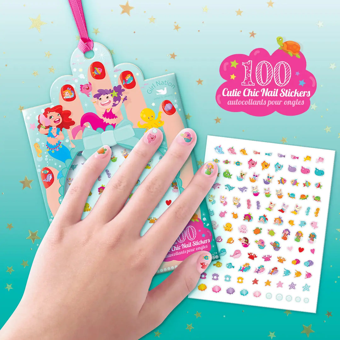 Girl Nation Cutie Chic Nail Stickers