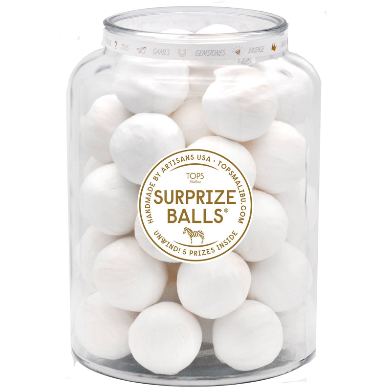 TOPS Malibu Mini Surprise Balls - White Snowballs