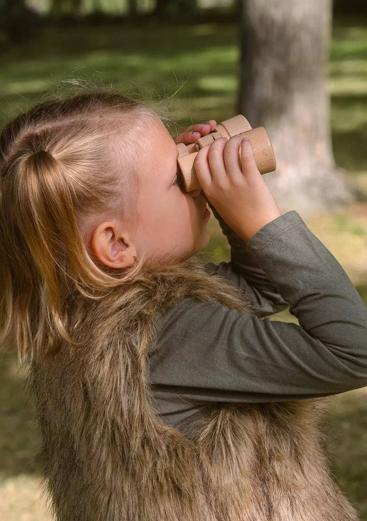 Coco Village Explorer's Wooden Binoculars