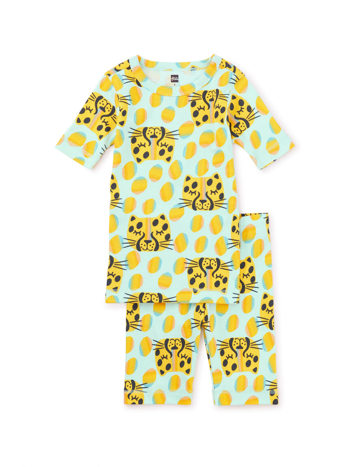 Tea Collection In Your Dreams Pajama Set - Rainbow Cheetah