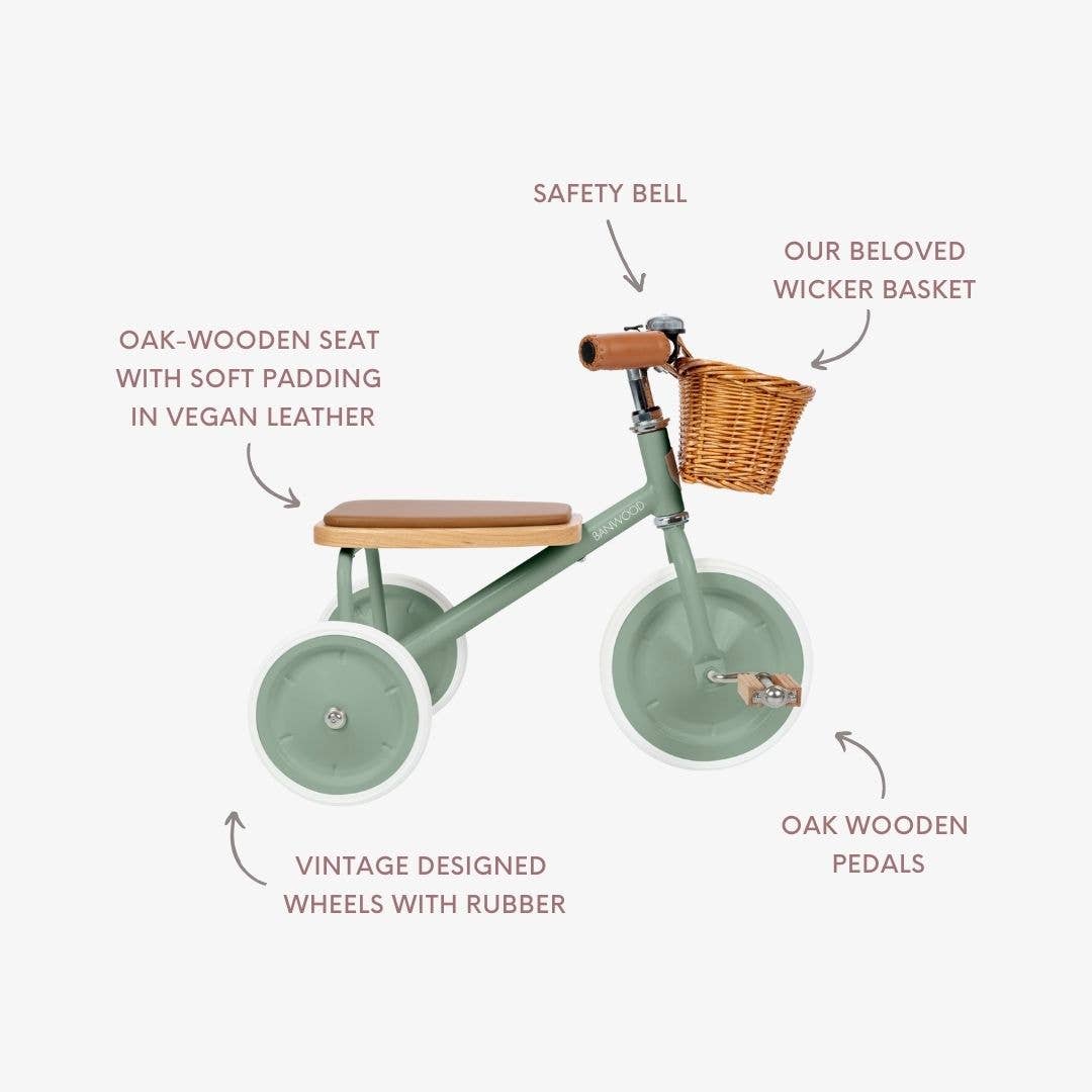 Banwood Vintage Trike - Forest