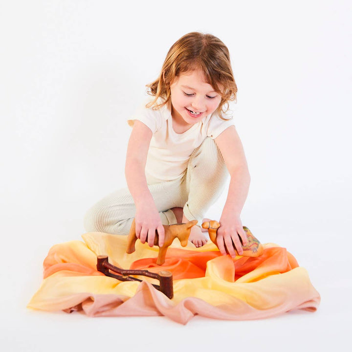 Sarah's Silks Earth Playsilks - Desert