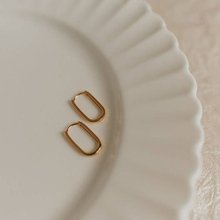 Mauve Jewelry Co. Avery Gold Hoops