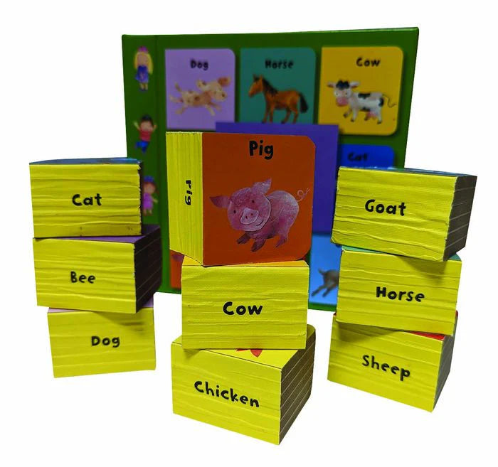 My Farm Animal World: 9 Books For Little People