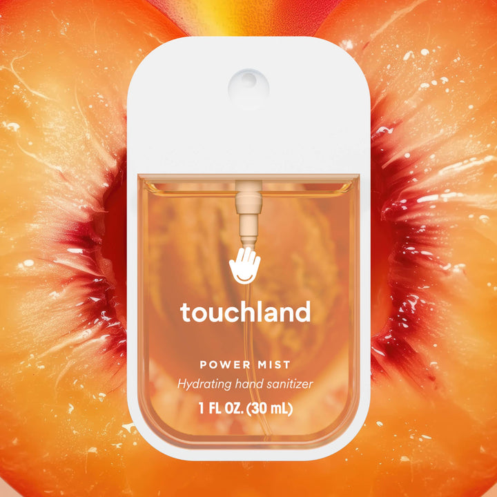 Touchland Velvet Peach Power Mist Hydrating Hand Sanitizer