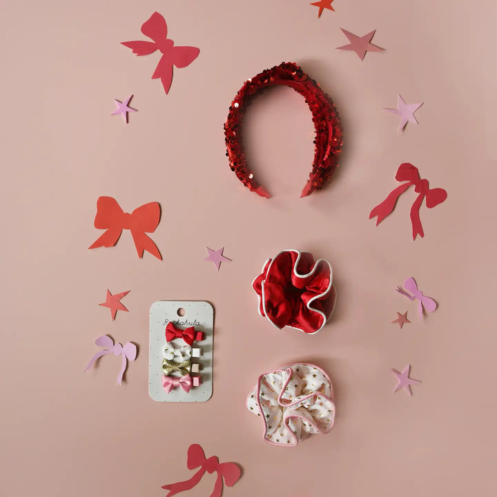 Rockahula Festive Mini Bow Clips